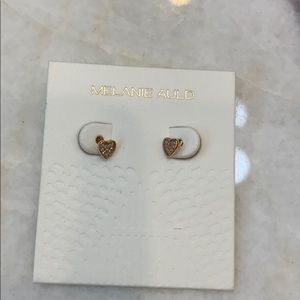 Melanie Auld heart earrings